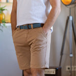 Load image into Gallery viewer, Calm Blue Elastic Woven Belt