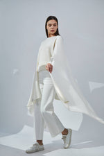 Load image into Gallery viewer, Pure Cashmere Travel Wrap Snow