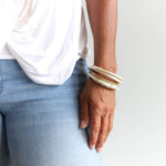 Load image into Gallery viewer, Medium Cow Horn Bangle