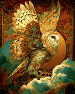 Load image into Gallery viewer, Nouveau Flying Owl