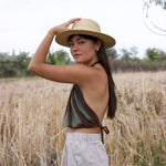 Load image into Gallery viewer, Silk Shibori Halter Top - La Paz