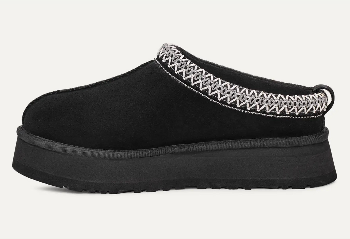 【UGG】Tazz ブラック ムートンブーツ Tazz Slipper – Fur Traders