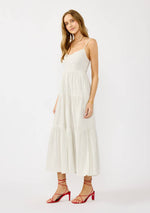 Load image into Gallery viewer, Striped Tiered Maxi Dress