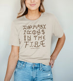Load image into Gallery viewer, Too Many Irons Graphic Tee