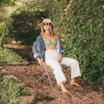 Load image into Gallery viewer, The María Crop Jean