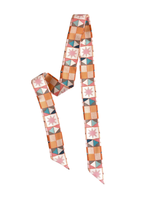 Load image into Gallery viewer, Vintage Patchwork Twilly Scarf