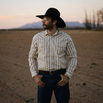 Load image into Gallery viewer, Serape Pearl Snap Tan