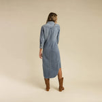 Load image into Gallery viewer, The Annie Pearl Snap Dress