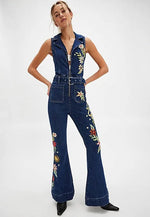 Load image into Gallery viewer, Elsie Hawaii Hallucination Jumpsuit
