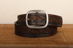 Load image into Gallery viewer, Western Embossed Leather Belt