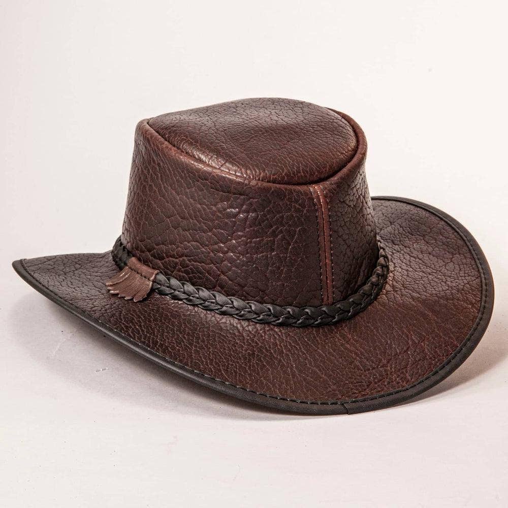 Roughneck - Buffalo Leather Outback Hat