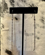 Load image into Gallery viewer, Rhinestone Dangle Earrings