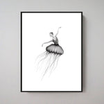 Load image into Gallery viewer, Jelly Dancer: 21x30 cm