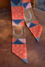 Load image into Gallery viewer, Frontier Bound Quilted Patchwork Twilly Scarf