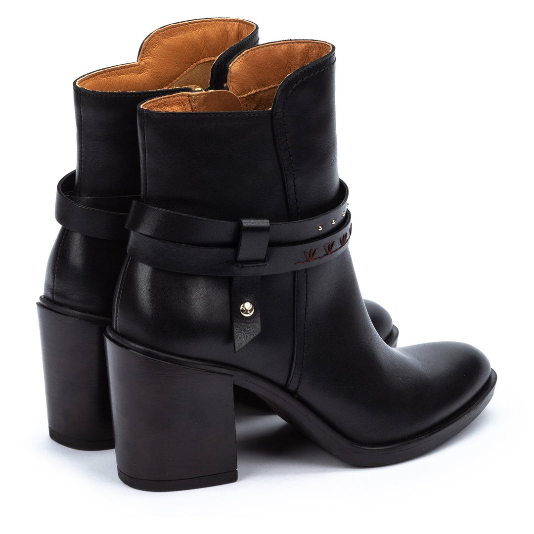 Rioja Western Ankle Boots with Heel