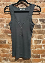 Load image into Gallery viewer, Hollywood Henley Charcoal