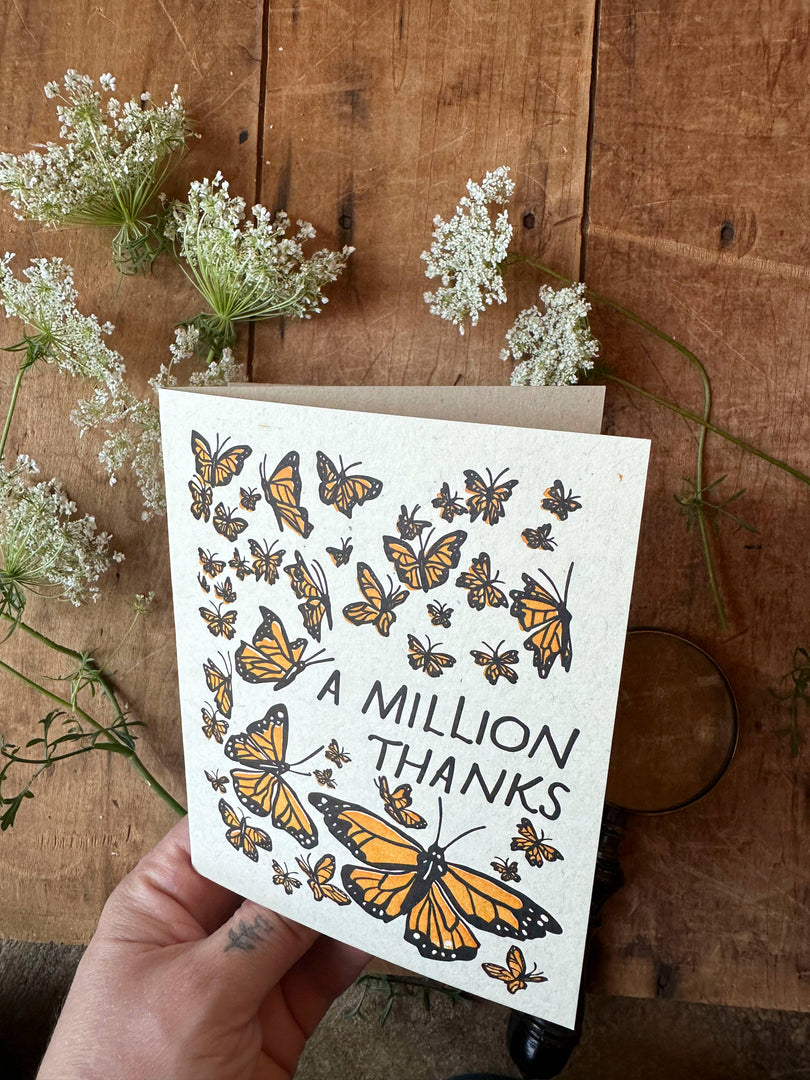 A Million Thanks Butterfly