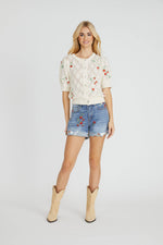 Load image into Gallery viewer, Puff Sleeve Cardigan