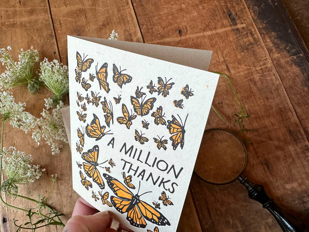 A Million Thanks Butterfly