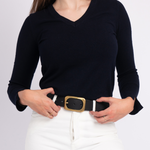 Load image into Gallery viewer, Jodi Classic Leather Belt for Women