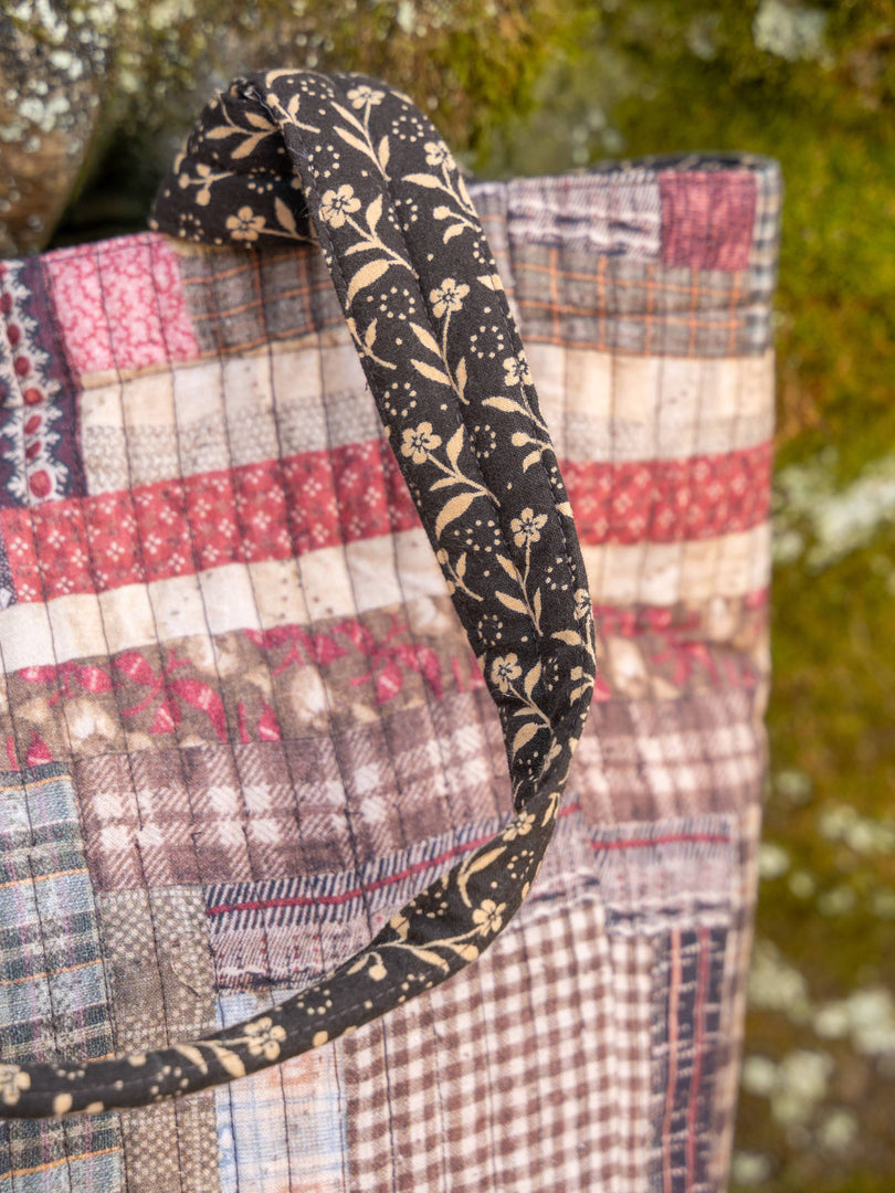 Harvest Harmony Patchwork Tote - Multi