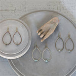 Load image into Gallery viewer, Astrid Pyrite Beaded Earring