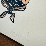 Load image into Gallery viewer, Black Lab Cowdog - Signed Silkscreen Print