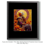 Load image into Gallery viewer, Skeleton Looking Up Día de Muertos