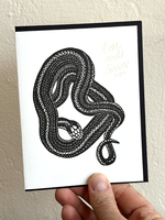 Load image into Gallery viewer, Snake Card