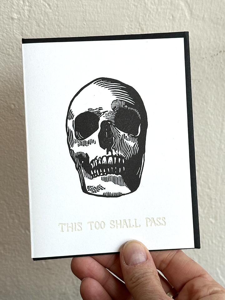 Skull Card
