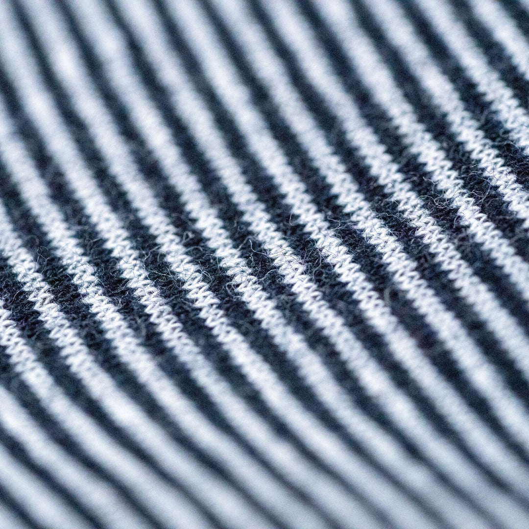 Striped Combed Ankle Socks