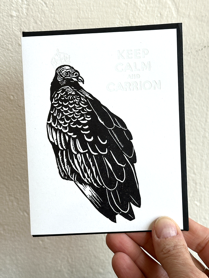 Turkey Vulture Card