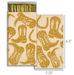 Load image into Gallery viewer, Kickin' Boots Gold Foil Matches