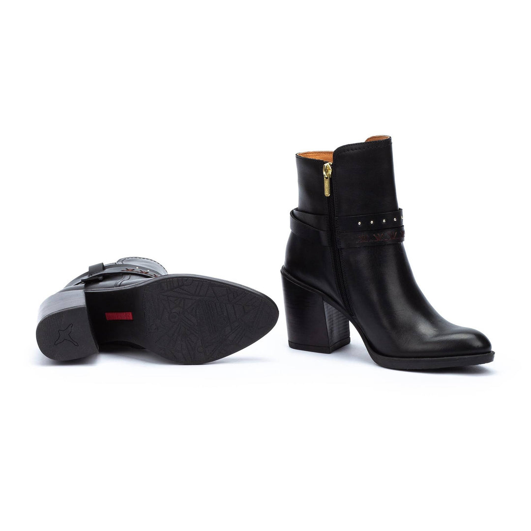 Rioja Western Ankle Boots with Heel