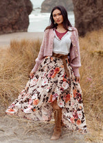 Load image into Gallery viewer, Devina Cream Skirt