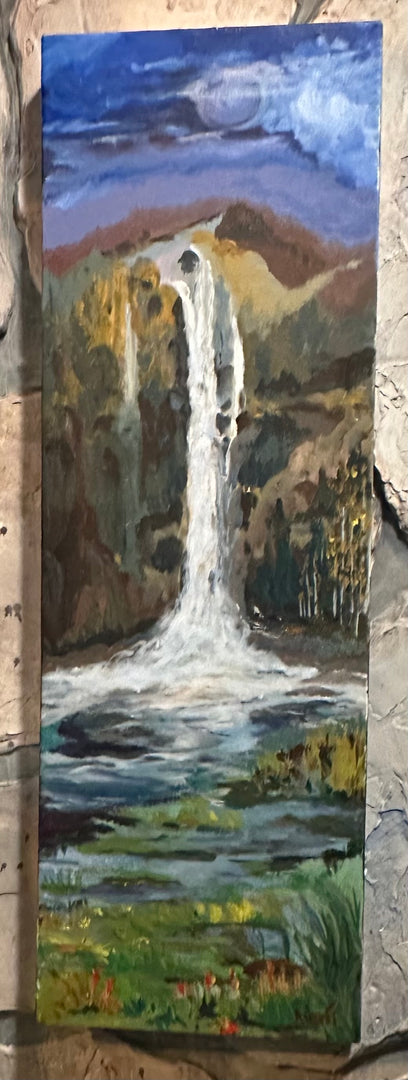 “Yosemite Falls Twilight” by Annette Wolters