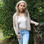 Load image into Gallery viewer, Faye Studded Leather Belt