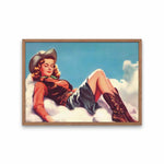 Load image into Gallery viewer, Chase Dreams Not Cowboys Art Print
