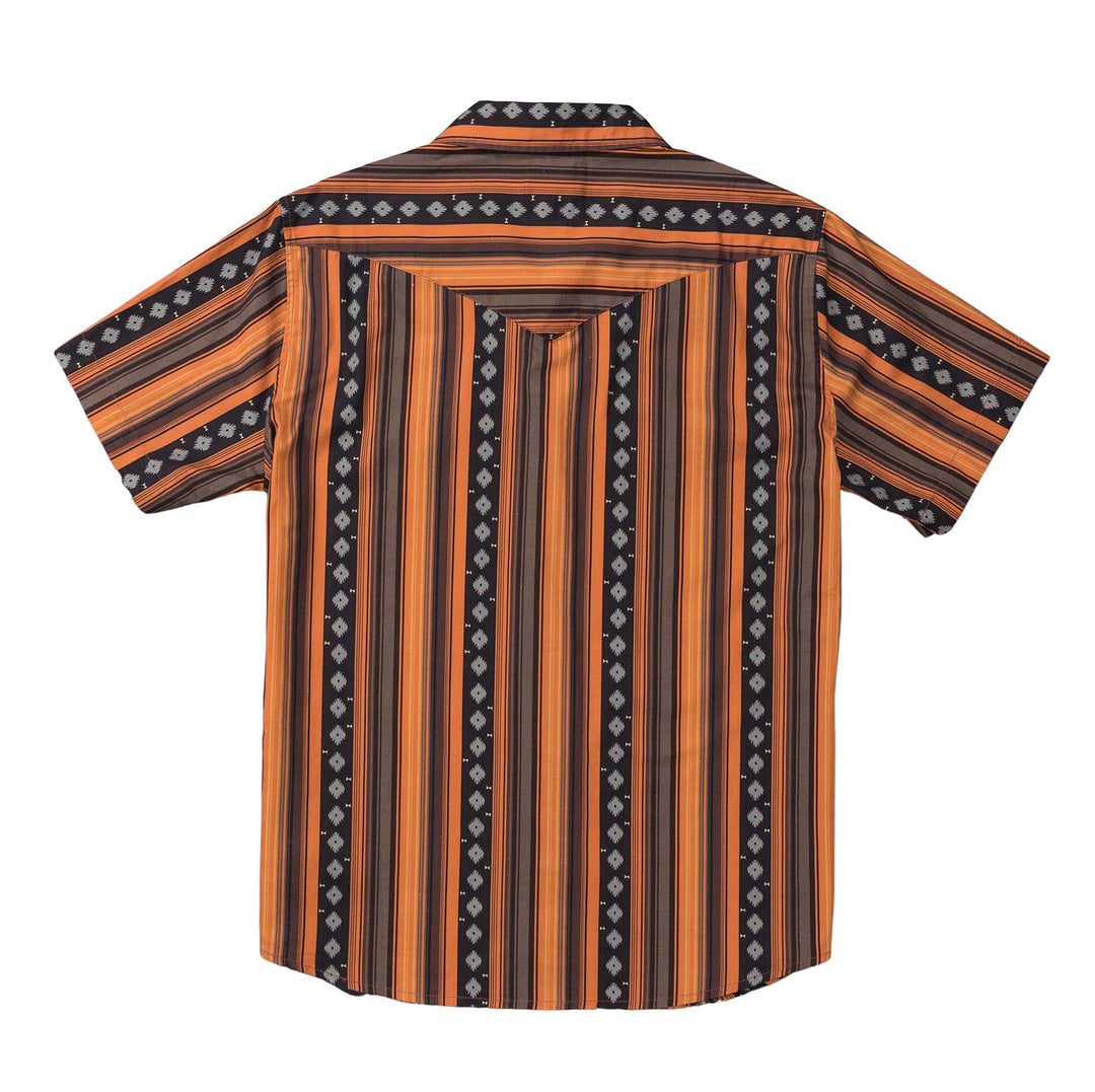 Serape Pearl Snap Short Sleeve - Obsidian