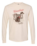 Load image into Gallery viewer, Meowboys Western Long Sleeve Tee