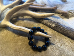 Load image into Gallery viewer, Obsidian Beaded Bracelet