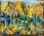 Load image into Gallery viewer, “Golden Crown” by Annette Wolters