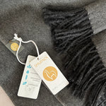 Load image into Gallery viewer, Baby Alpaca Scarf - Carbon