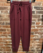 Load image into Gallery viewer, Jersey Jogger Merlot