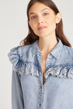 Load image into Gallery viewer, Penelope Ruffle Shirt
