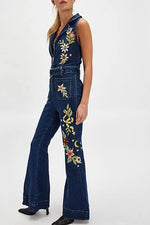 Load image into Gallery viewer, Elsie Hawaii Hallucination Jumpsuit