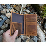Load image into Gallery viewer, Buffalo Leather Passport Cover