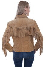 Load image into Gallery viewer, Suede Fringe Jacket
