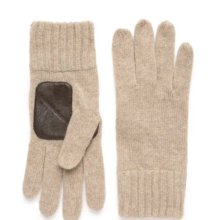 2-in-1 Deerskin & Cashmere Gloves