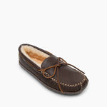 Load image into Gallery viewer, Sheepskin Moose Slipper
